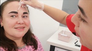 Было ХОРОШОа СТАЛО ещё ЛУЧШЕЛаминирование бровейЖЕНЯ МОЛОДЕЦ