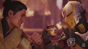 Mortal Kombat 1 - Скорпион vs Сайракс. Бруталити