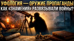 УФОЛОГИЯ — ОРУЖИЕ ПРОПАГАНДЫ: Как «знамения» развязывали войны? | Фёдор Лисицын