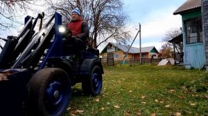 Мой 5-й по счёту погрузчик. ОБКАТКА_МОТОРА