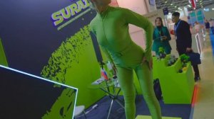 Танец робота на стенде SURAI: перформанс на MIMS 2024 Сурай