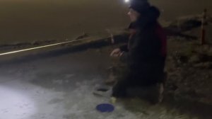 Поимка Форели со льда