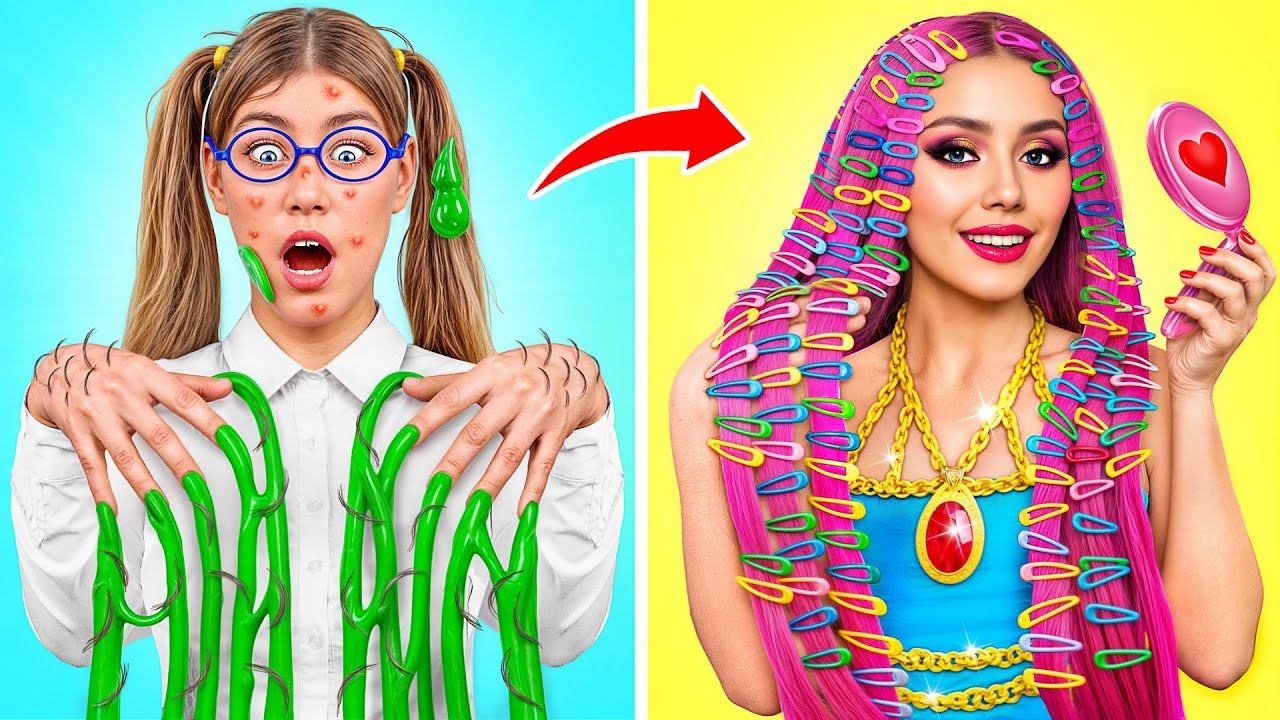 Как Стать Популярной Экстремальное Преображение Челлендж Барби vs Братц | Смешные Cитуации Multi DO смотреть онлайн