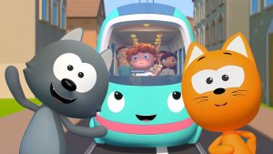 АВТОБУС ПОДВЕЗЁТ - Котенок Котэ - Учимся считать от 1 до 5