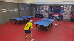 II ф. Меркурьев Д. (549) - Хусаинов В. (531) 23.12 Малиновый 400+ турнир по настольному теннису СПб