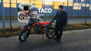 Внедорожный мотоцикл TACO, с двигателем ZONGSHEN PR250, с ПТС. Краткий обзор.