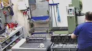 Ремонт ГБЦ. Станок 6Р-800. Бизнес в гараже.