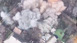 Кадры боев за «перешеек» между Красноармейском и Димитровом (2).