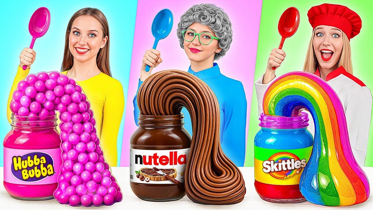 Кулинарный Челлендж: Я против Бабушки | Потрясающие Кулинарные Рецепты от Multi DO Challenge смотреть онлайн