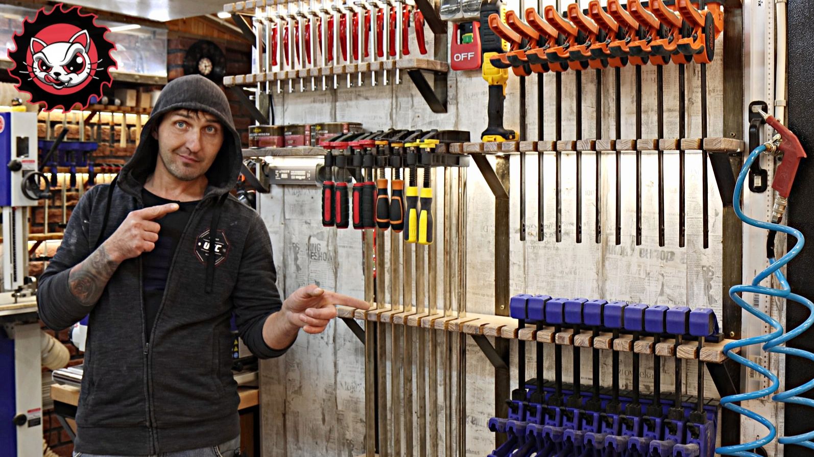 Струбцины для мастерской или мастерская для струбцин? смотреть онлайн