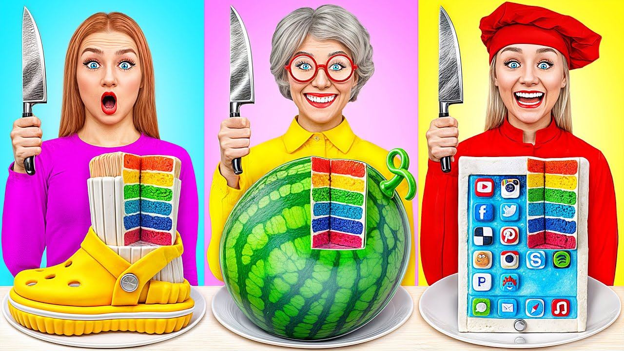 Кулинарный Челлендж: Я против Бабушки | Кухонные Лайфхаки и Рецепты от Multi DO Challenge смотреть онлайн