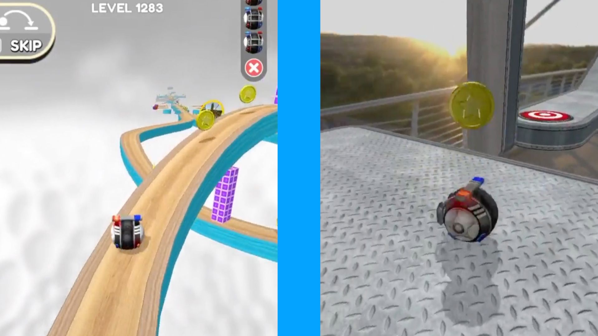 Going balls All Levels Gameplay IOS Android Going Balls level 1283 Speed Run смотреть онлайн