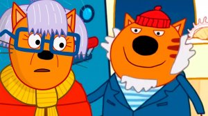 ТРИ КОТА - Воспоминания Дедушки кота - Мультик Три кота