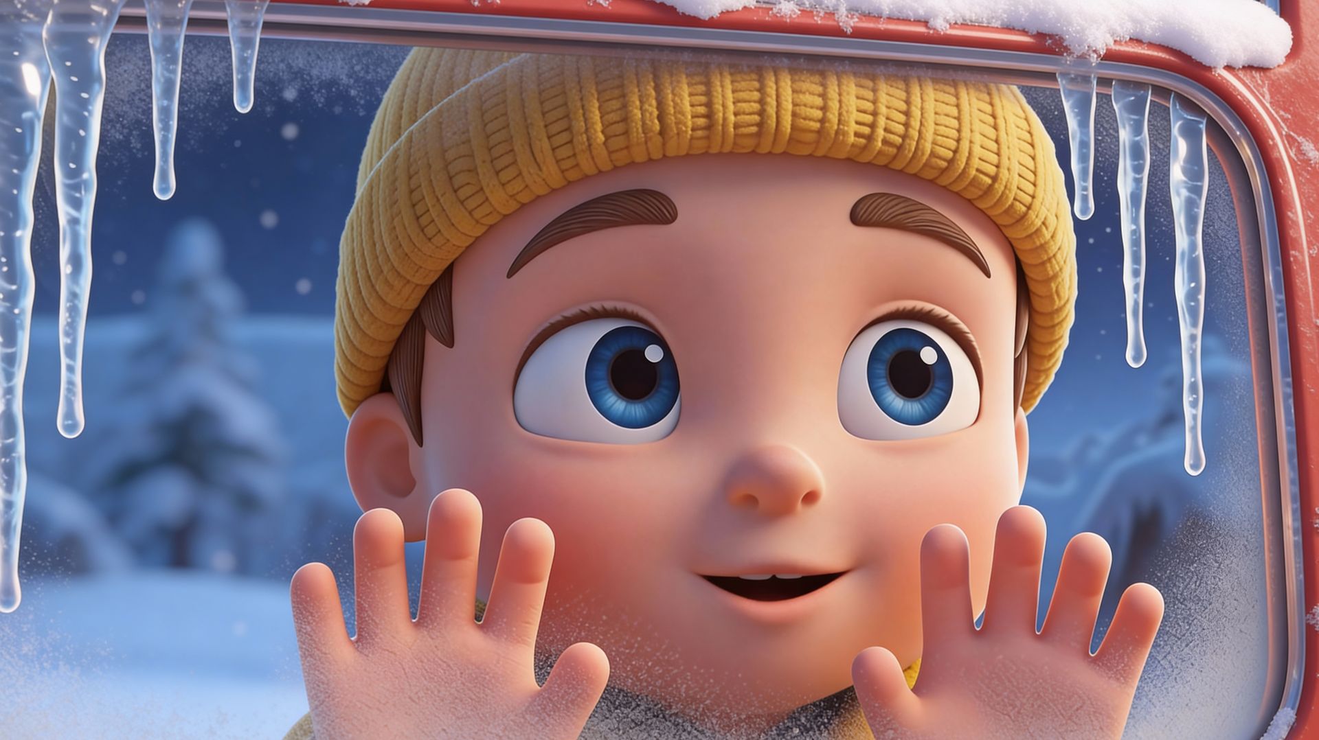 Ледяной, волшебный город ❄️ Новогодняя песня для детей смотреть онлайн