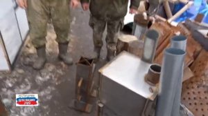 Мороз, ветер....Передали воинам печку от РОСВАКУУМ и компактную чудо-печку от вас.