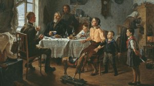 Обнял просторы упоённо страстно