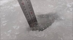 Проверка прочности льда на Нижнем водоёме. Готовим к открытию. Клёвое место лосиный остров.