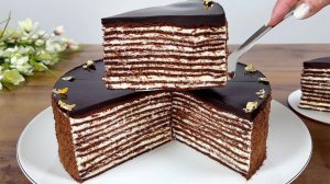 Мой фирменный торт: нежнее не бывает! Лучший ТОРТ На Новый Год! Идеальный Баланс Во Вкусе!