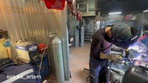 25-12-2025 Сварка лодочного мотора в сборе, И МОЙ КОСЯК! Сварог 201 В