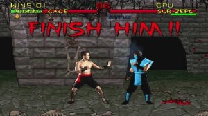 Mortal Kombat Remake SEGA Genesis 01 Johnny Cage