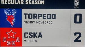 Обзор матча КХЛ Торпедо -ЦСКА