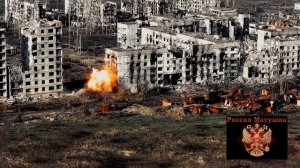 🔴Кадры эффектного подрыва части дома с живой силой укрорейха🔴