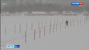 В Сыктывкаре открыли ледовую пешеходную переправу через реку Вычегда в местечке Алёшино