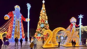 СИМФЕРОПОЛЬ УДИВИЛ! НОВОГОДНЯЯ СКАЗКА! Как выглядит столица Крыма на Новый год? КРЫМ 2026