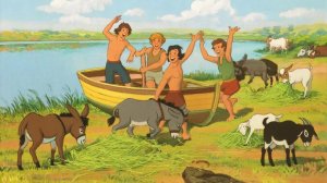 Квестферма и спасение лодки из пруда, скоро 🔜 мороз 🥶🥶😎