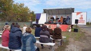 Там где клён шумит. Синяя птица. кавер версия. концерты на природе.mp4