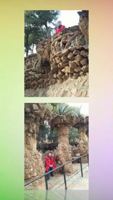 Барселона. Парк Гуэля. Шедевр Гауди