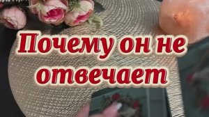 Почему он не отвечает🤨❤️🔥🍓Таро