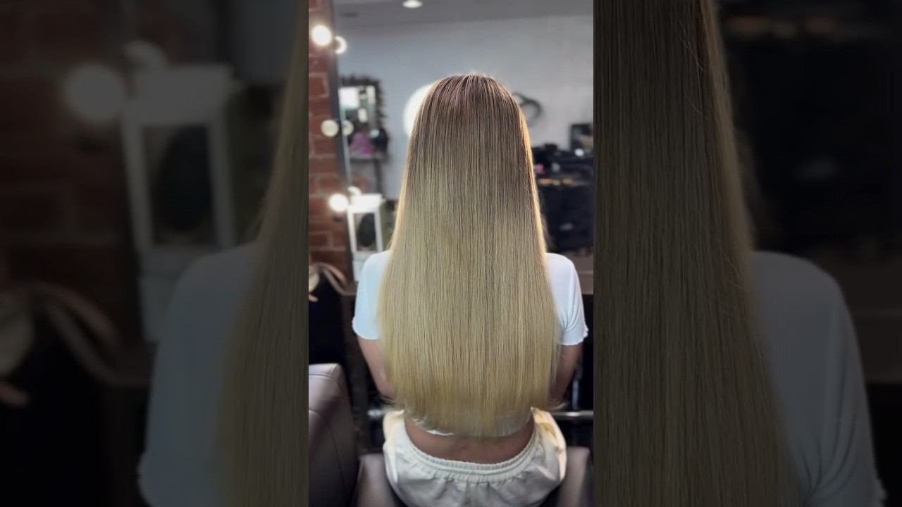 Ваш быстрый путь к волосам мечты - HairArtist #натуральныйблонд #наращиваниеволосмосква смотреть онлайн