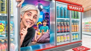 Я построил СЕКРЕТНУЮ комнату в МАГАЗИНЕ, которую вы никогда не найдете !   а4