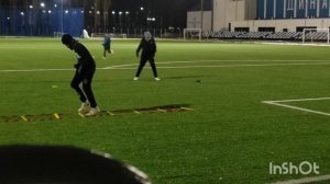 Лев пришёл один на тренировку вратарей.t-15.
Мы ехали из Тамбова в Липецке 150 км в мороз.