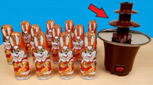 НОВЫЙ Мини-Фонтан! Фонтан из Шоколадных Зайцев! Что если сделать Alex Boyko
