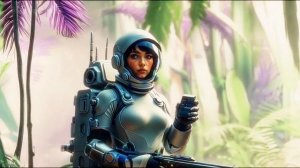 Красивое музыкальное видео от ИИ.