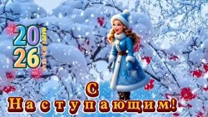 Видеооткрытка! С Наступающим!
