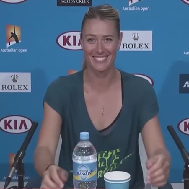 maria sharapova flirting смотреть онлайн