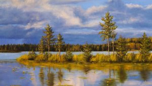 Любовь тиха, ранима, затаённа