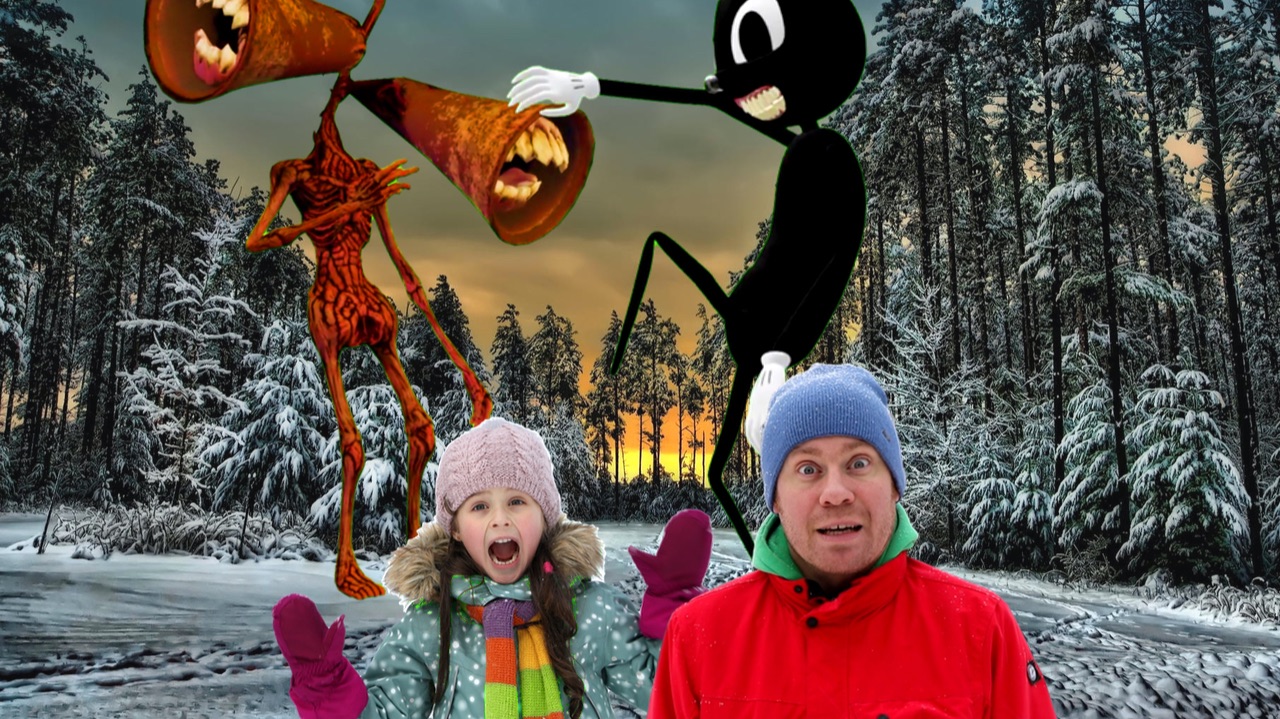 СИРЕНОГОЛОВЫЕ играют в городском парке смотреть онлайн