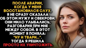 Скрыла, что слух вернулся после аварии, и узнала правду о муже и свекрови