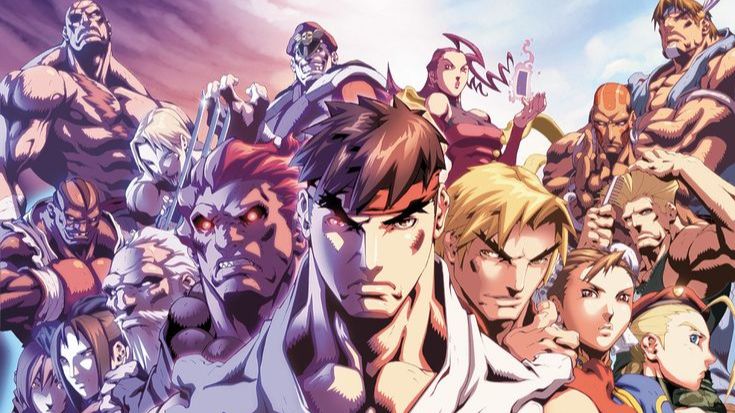 Уличный боец II, 1994, Вступительная сцена, Рю против Сагата смотреть онлайн