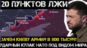 20 пунктов Зеленского. Как он пытается обмануть Трампа и Россию?