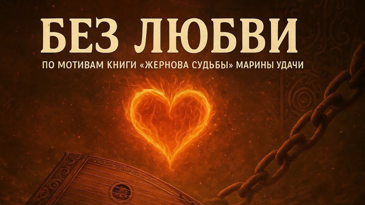 "Без любви" | Лёгкий славянский рок о душе и судьбе | По мотивам книги «Жернова судьбы» Марины Удачи смотреть онлайн