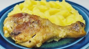 Курица под утюгом с чесноком и хрустящей корочкой🍗