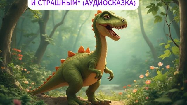 КАК ДИНОЗАВРИК ХОТЕЛ СТАТЬ БОЛЬШИМ И СТРАШНЫМ.