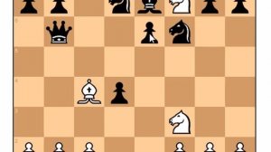 Михаил Таль гениально жертвует ферзя за коня