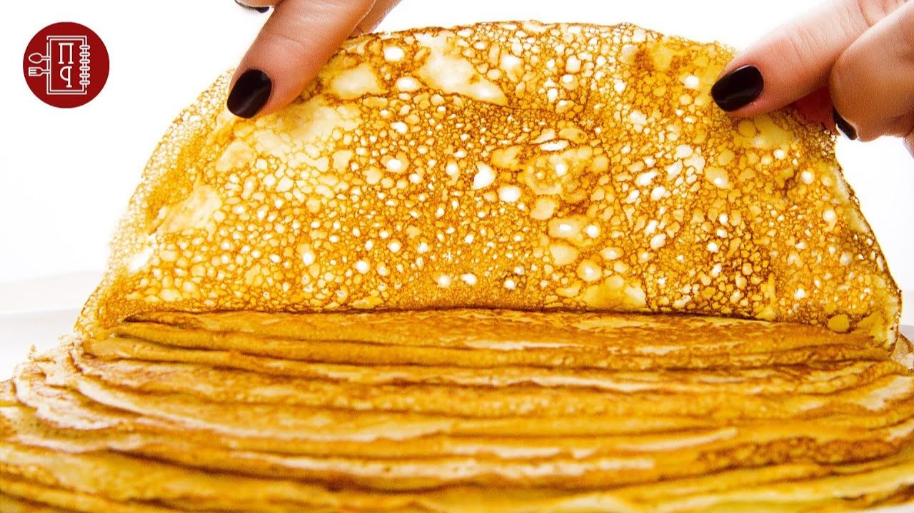 Обалденные Домашние Блины / Блинчики на Молоке и Кефире смотреть онлайн