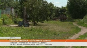 Побила ребёнка – заплатила штраф